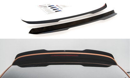 Spoiler CAP für Audi Q7 S-Line Mk.1 schwarz matt