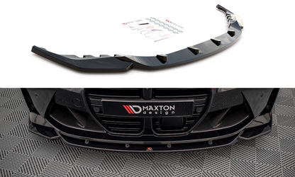 Front Ansatz V.2 für BMW M4 G82 / M3 G80 schwarz matt
