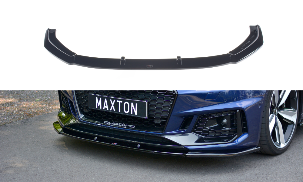 Front Ansatz V.1 für Audi RS4 B9 Carbon Look