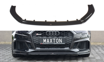 Front Ansatz V.2 für Audi RS3 8V FL Sportback schwarz matt