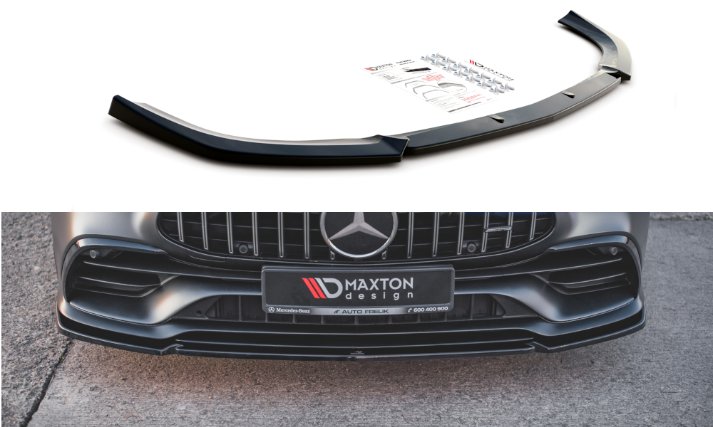 Front Ansatz V.2 für Mercedes-AMG GT 53 4-Door Coupe schwarz matt