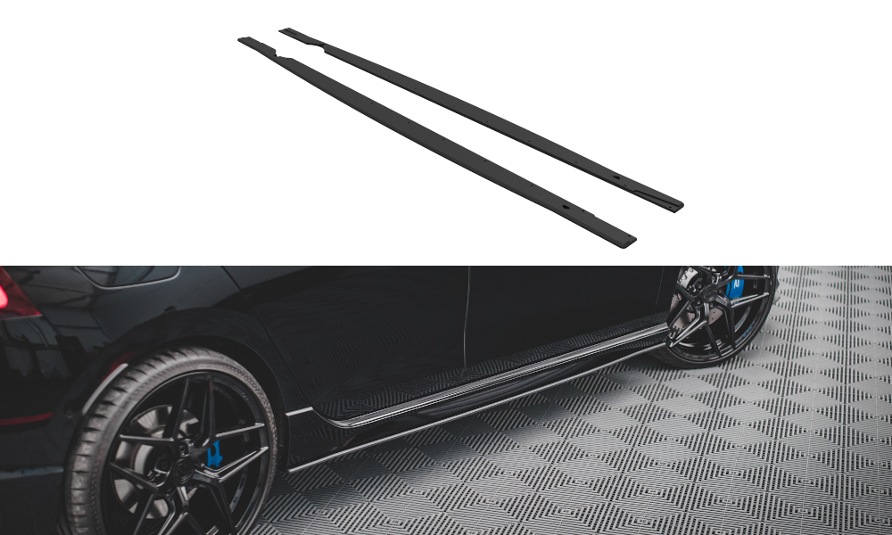 Street Pro Seitenschweller Ansatz für Volkswagen Golf R Mk8