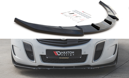 Front Ansatz V.1 für Opel Insignia Mk. 1 OPC Facelift schwarz matt