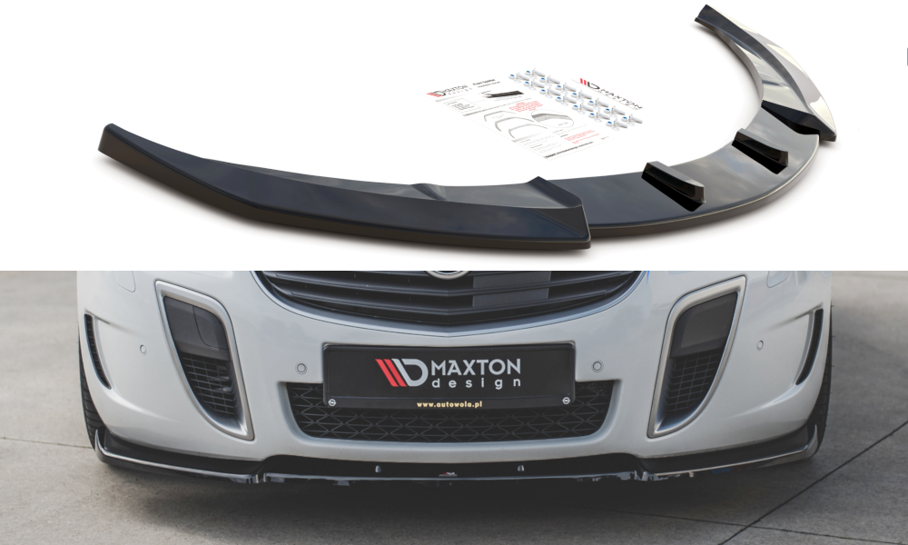 Front Ansatz V.1 für Opel Insignia Mk. 1 OPC Facelift Carbon Look