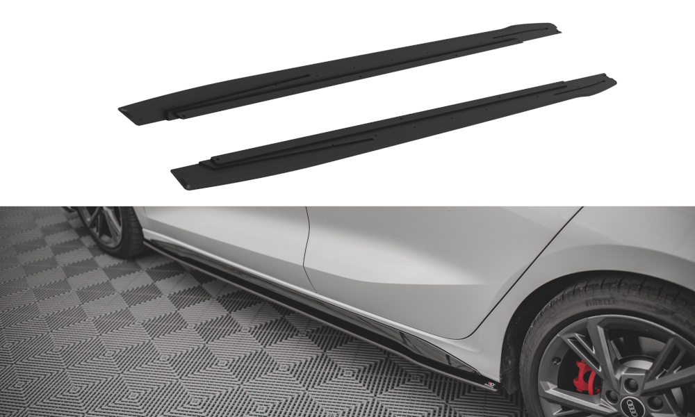 Street Pro Seitenschweller Ansatz für Audi S3 / A3 S-Line 8Y