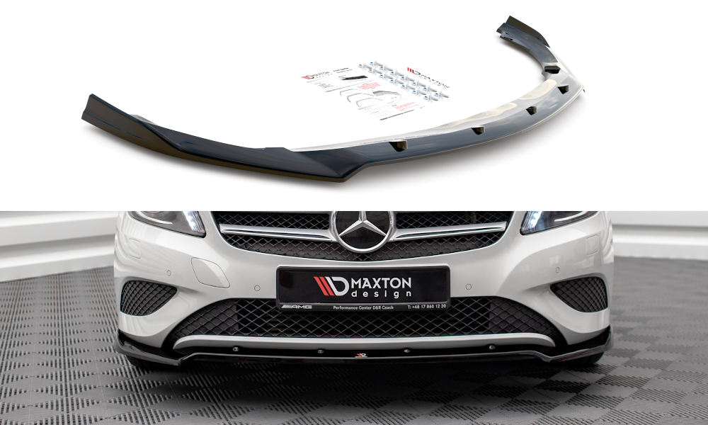 Front Ansatz V.2 für Mercedes-Benz A W176 Carbon Look