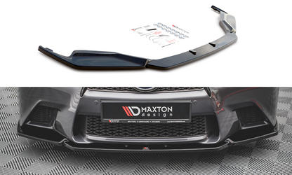 Front Ansatz V.1 für Lexus GS F Sport Mk4 (L10) schwarz matt