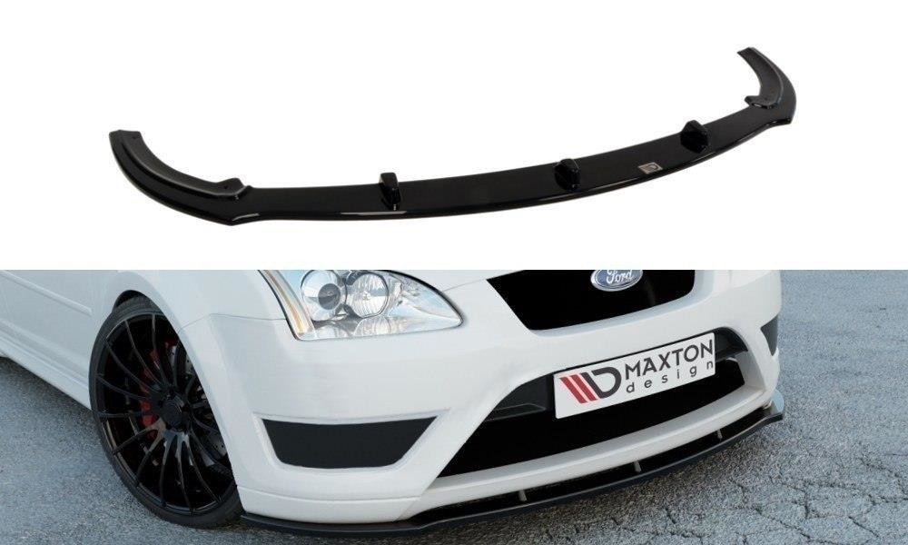 Front Ansatz V.1 für Ford Focus ST Mk2  schwarz Hochglanz