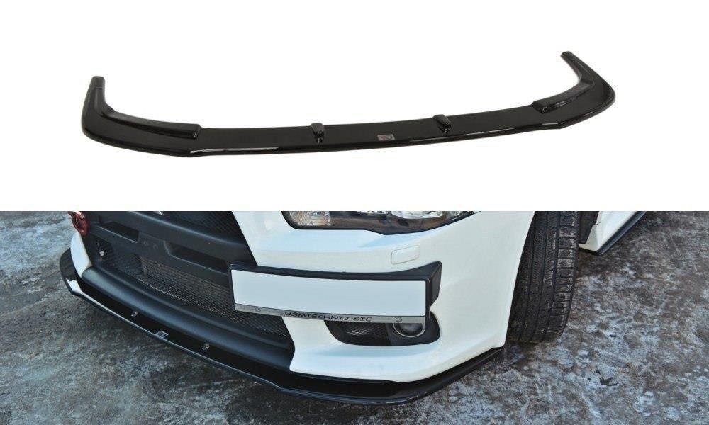 Front Ansatz V.1 für Mitsubishi Lancer Evo X Carbon Look