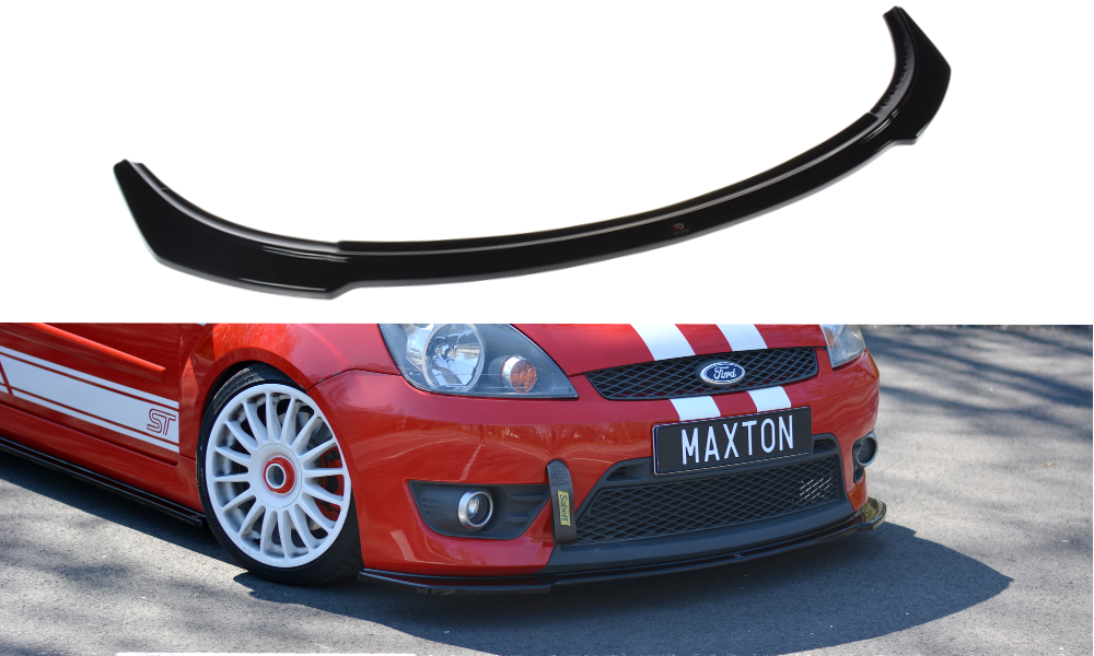 Front Ansatz V.2 für Ford Fiesta ST Mk6 schwarz matt