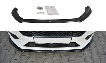 Front Ansatz V.1 für Ford Fiesta Mk8 ST / ST-Line schwarz Hochglanz