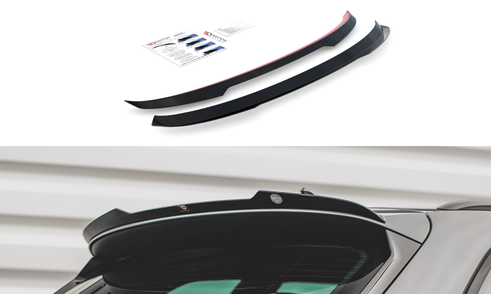 Spoiler CAP für Seat Leon FR ST Mk4 Carbon Look
