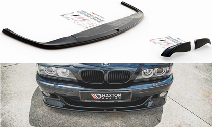 Front Ansatz für Seite + Front Ansatz für  BMW M5 E39 schwarz Hochglanz