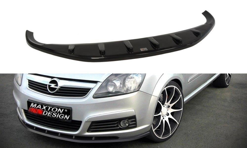 Front Ansatz für OPEL ZAFIRA B (vor Facelift) schwarz matt