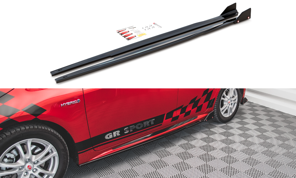 Seitenschweller Ansatz für + Flaps  V.1 Toyota Corolla GR Sport Hatchback XII