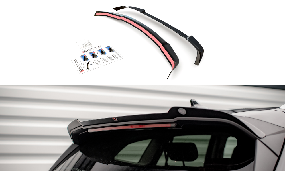 Spoiler CAP für Skoda Enyaq iV schwarz matt