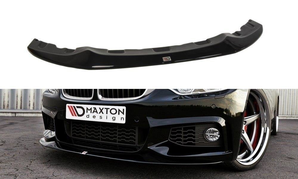 Front Ansatz für v.2 BMW 4er F32 M Paket (GTS-look) Carbon Look