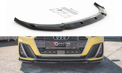 Front Ansatz V.3 für Audi A1 S-Line GB schwarz matt