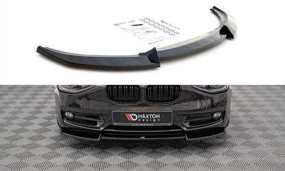 Front Ansatz V.2 für BMW 1er F20 schwarz matt