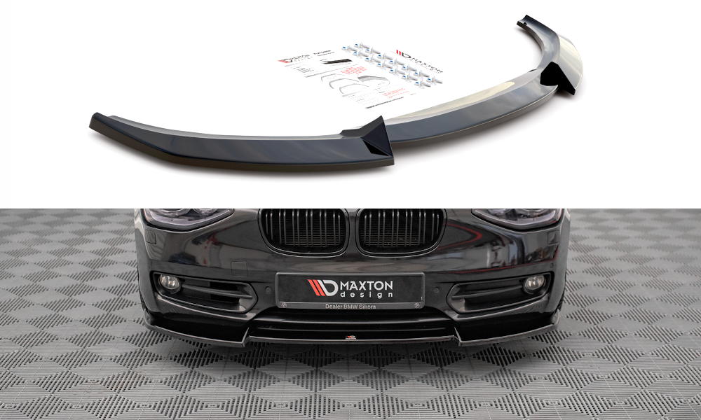 Front Ansatz V.2 für BMW 1er F20 Carbon Look