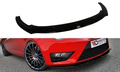 Front Ansatz für SEAT IBIZA IV CUPRA (6J) Facelift Carbon Look
