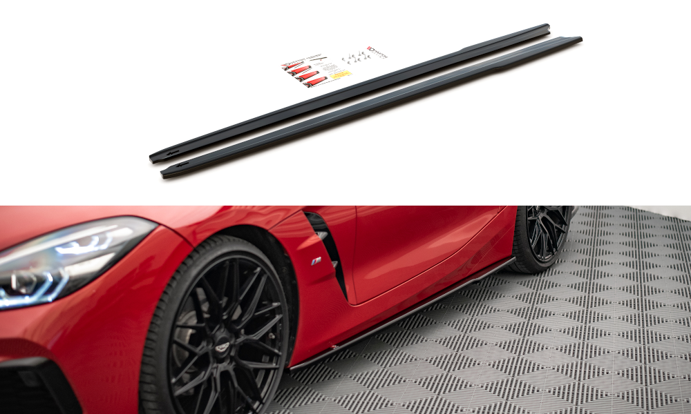Seitenschweller Ansatz für BMW Z4 M-Paket G29 Carbon Look