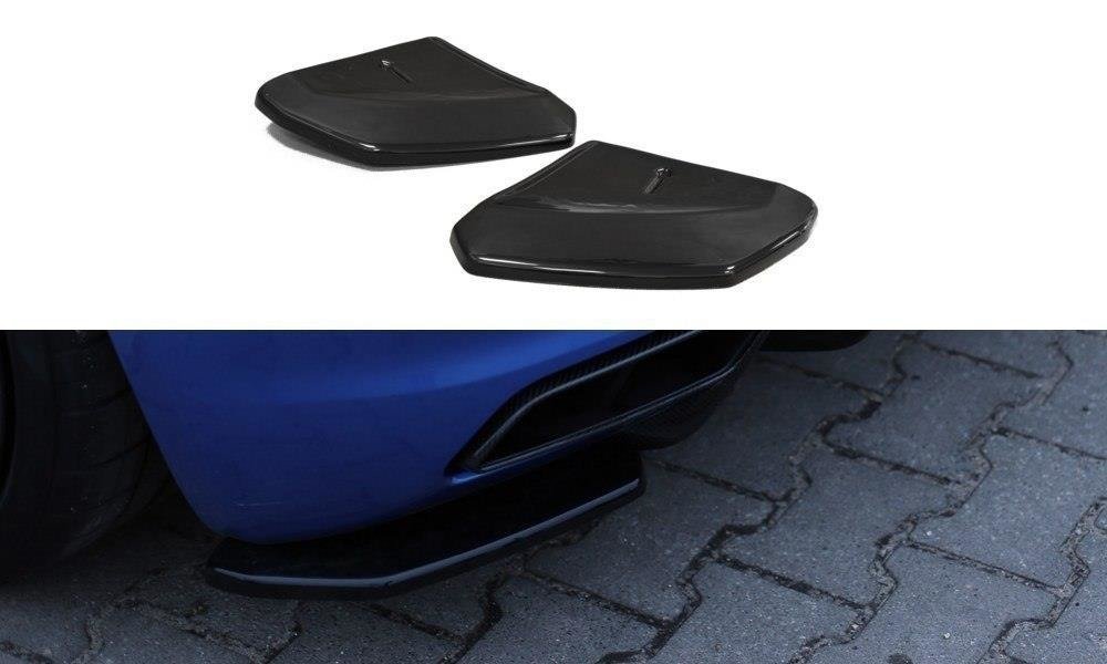 Heck Ansatz Flaps Diffusor für Audi R8 Mk.2 schwarz matt