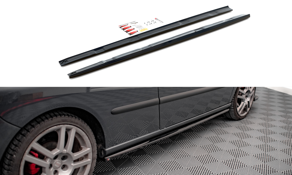 Seitenschweller Ansatz für Seat Ibiza Cupra Mk3 Carbon Look