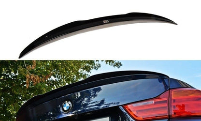 Spoiler CAP für BMW 4er F32 M-Performance schwarz matt