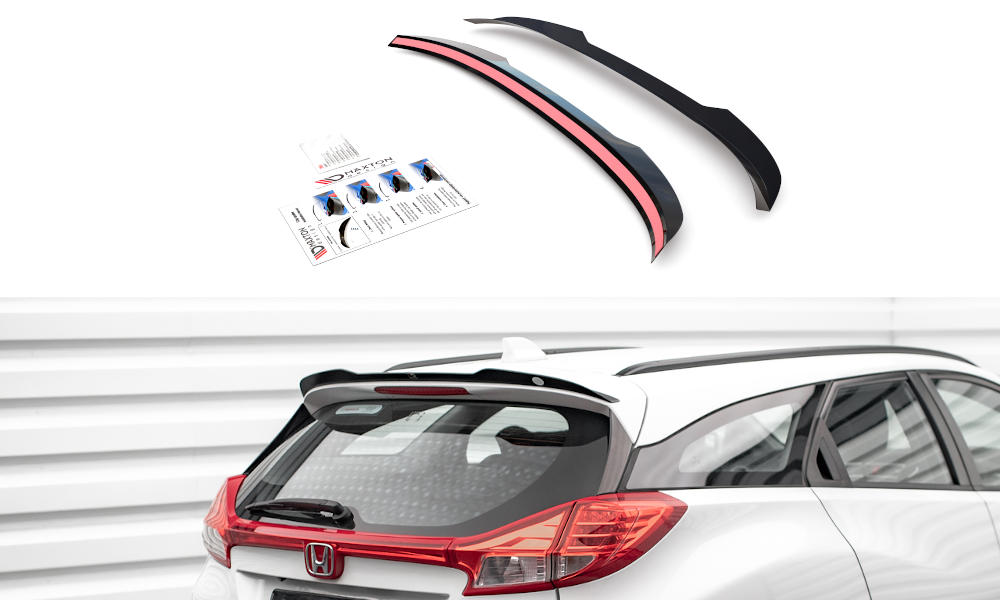 Spoiler CAP für Honda Civic Tourer Mk9 Carbon Look