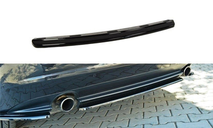 Mittlerer Diffusor Heck Ansatz für ALFA ROMEO 159  schwarz Hochglanz