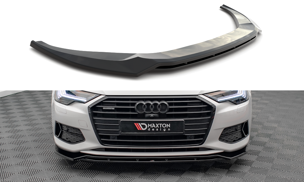 Front Ansatz V.3 für Audi A6 C8 Carbon Look