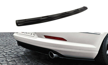 Mittlerer Diffusor Heck Ansatz für VW Passat CC R36 RLINE (vor Facelift)  Carbon Look