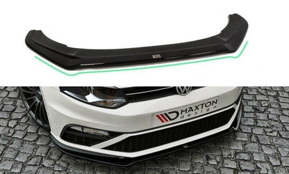 Front Ansatz für v.2 VW POLO MK5 GTI Facelift Carbon Look