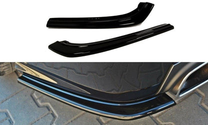 Heck Ansatz Flaps Diffusor für SAAB 9-3 TURBO X Carbon Look
