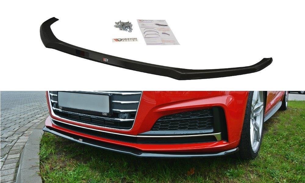 Front Ansatz V.2 für Audi S5 / A5 S-Line F5 Coupe / Sportback schwarz matt