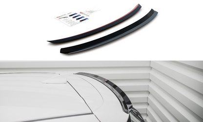 Spoiler CAP für Mazda CX-3 schwarz Hochglanz