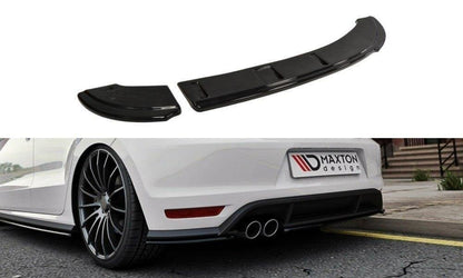 Diffusor Heck Ansatz für POLO MK5 GTI Facelift Carbon Look