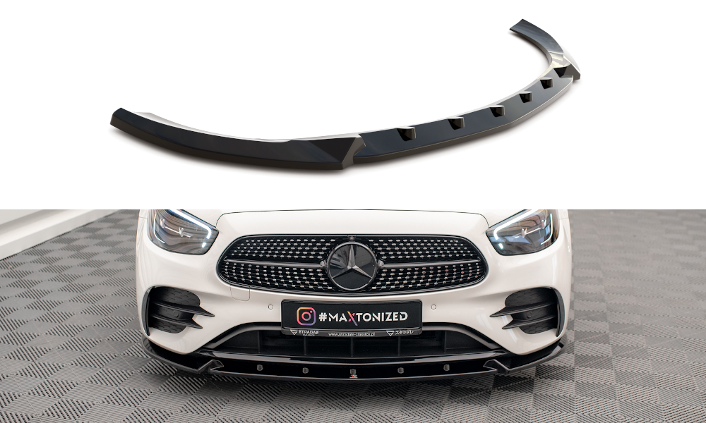 Front Ansatz V.2 für Mercedes-Benz E AMG-Line W213 Facelift Carbon Look