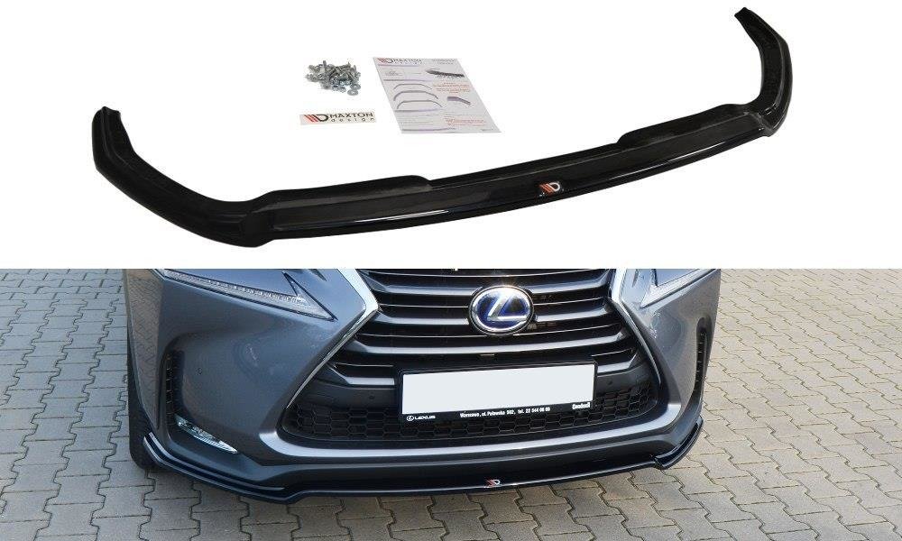 Front Ansatz V.1 für Lexus NX Mk1 schwarz matt