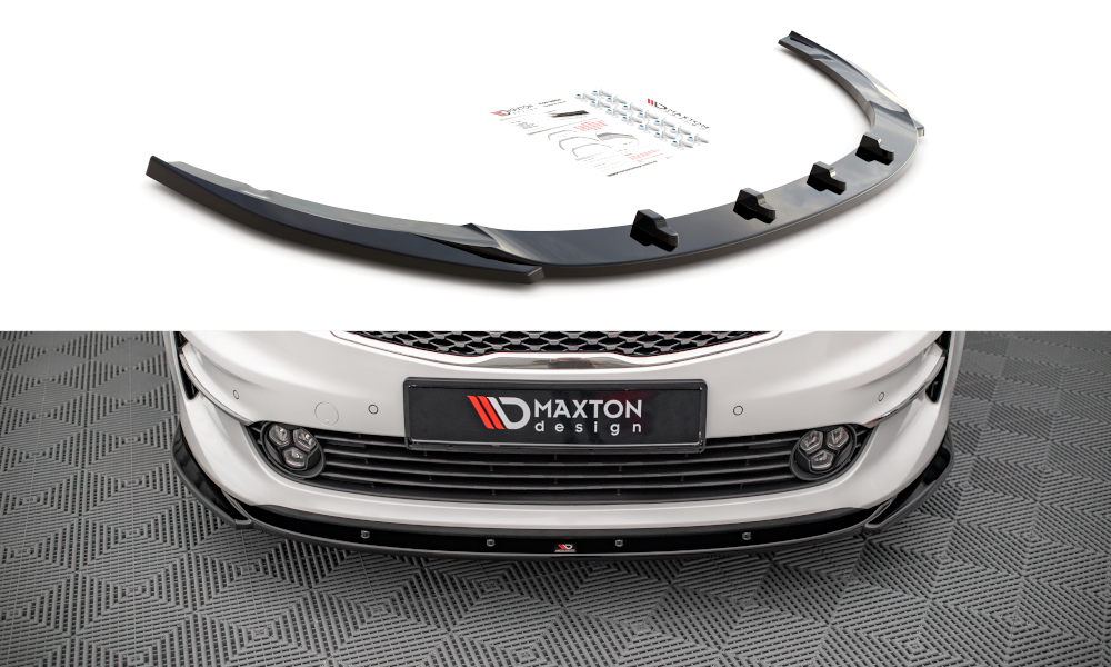 Front Ansatz V.2 für Kia Optima Mk4 schwarz matt