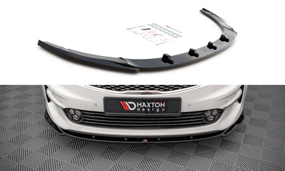 Front Ansatz V.2 für Kia Optima Mk4 schwarz matt