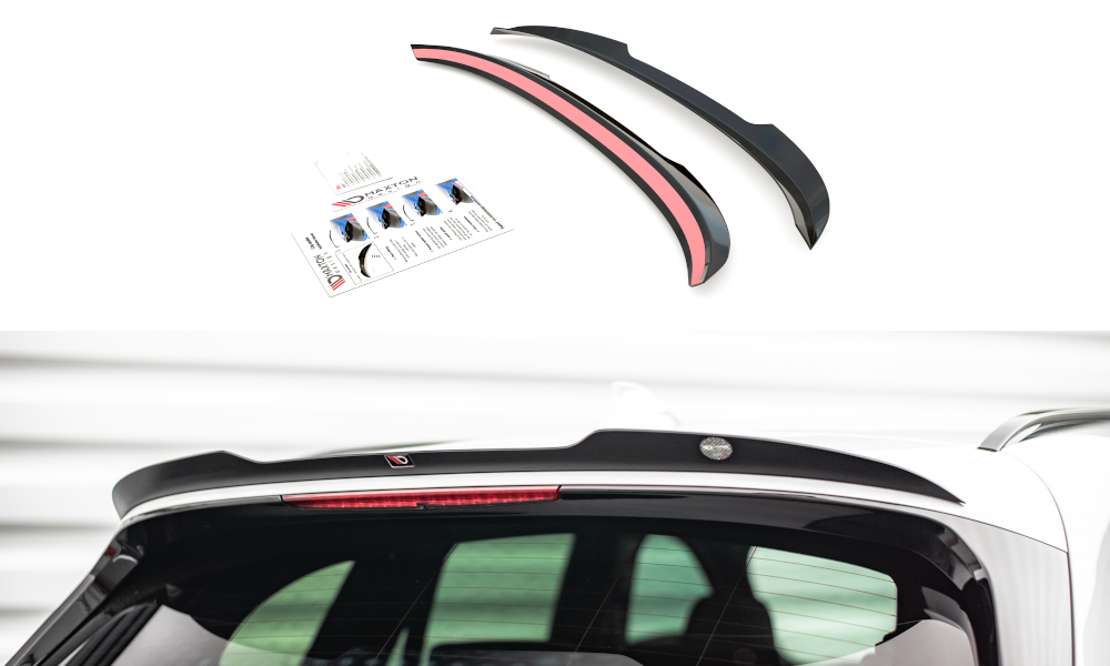 Spoiler CAP für BMW X1 M-Paket F48 schwarz matt