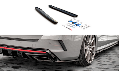 Heck Ansatz Flaps Diffusor V.4 für Skoda Octavia RS Mk4 Carbon Look