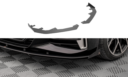 Front Flaps BMW 4er M-Paket G22 schwarz Hochglanz