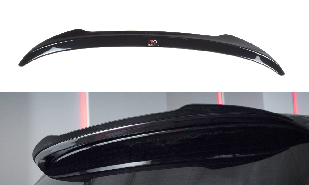 Spoiler CAP für BMW 1er E81/ E87 FACELIFT (AERO SPOILER) Carbon Look