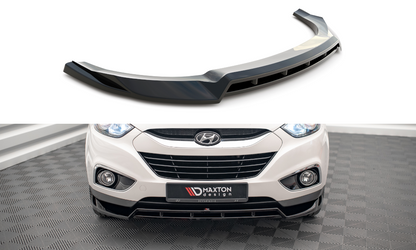 Front Ansatz für Hyundai ix35 Mk1 schwarz Hochglanz