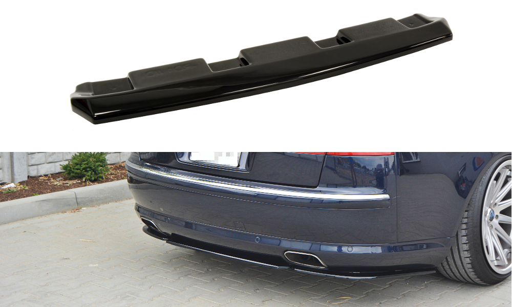Mittlerer Diffusor Heck Ansatz für AUDI S8 D3 DTM LOOK Carbon Look