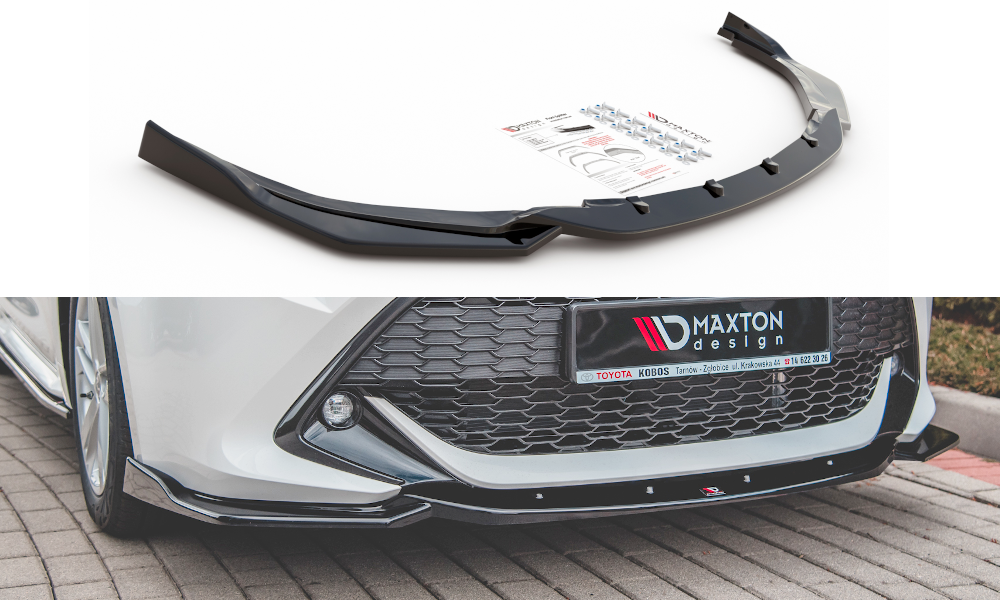 Front Ansatz V.2 für Toyota Corolla XII Touring Sports/ Hatchback Carbon Look