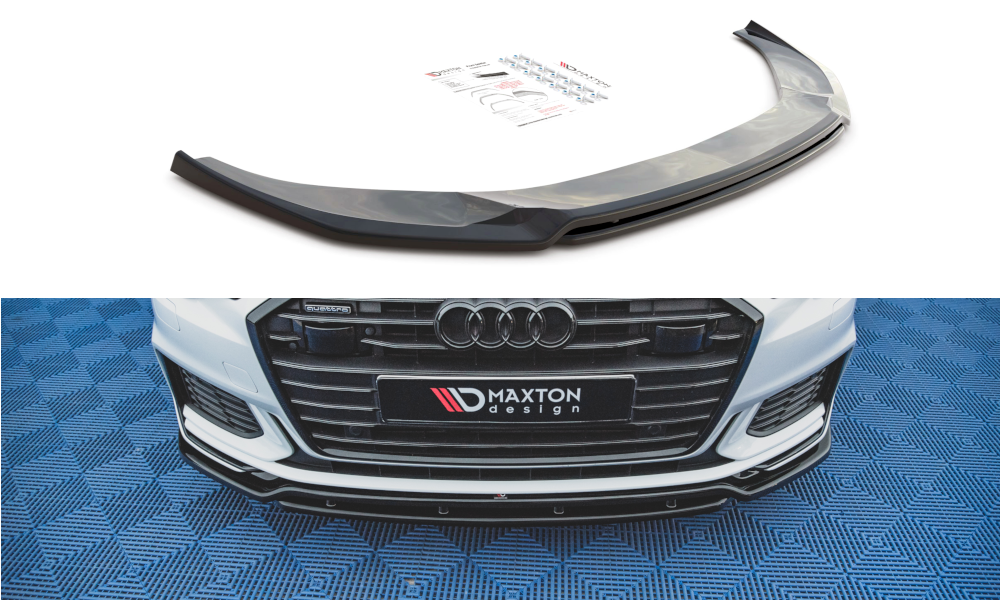 Front Ansatz V.3 für Audi A6 S-Line / S6 C8  Carbon Look